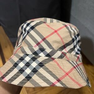 Kids Burberry Beige Bucket Hat